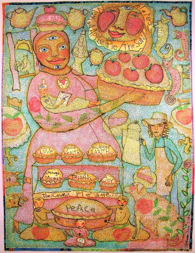 Mama Sun full view.Susan Shie 2007.